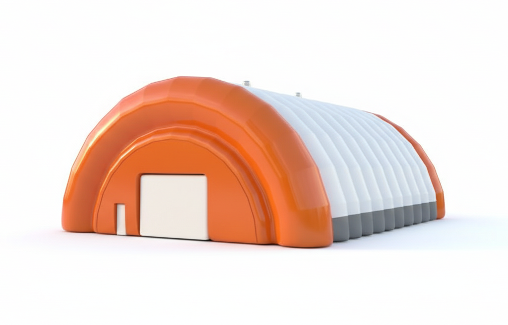 Проектируем и изготавливаем быстровозводимые надувные ангары для любых целей. 