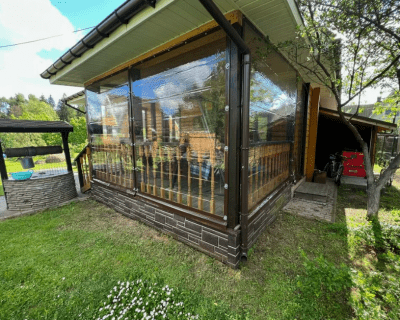 Гибкое остекление автоматическое